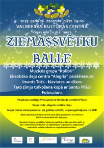 Ziemassvētku balle!2015